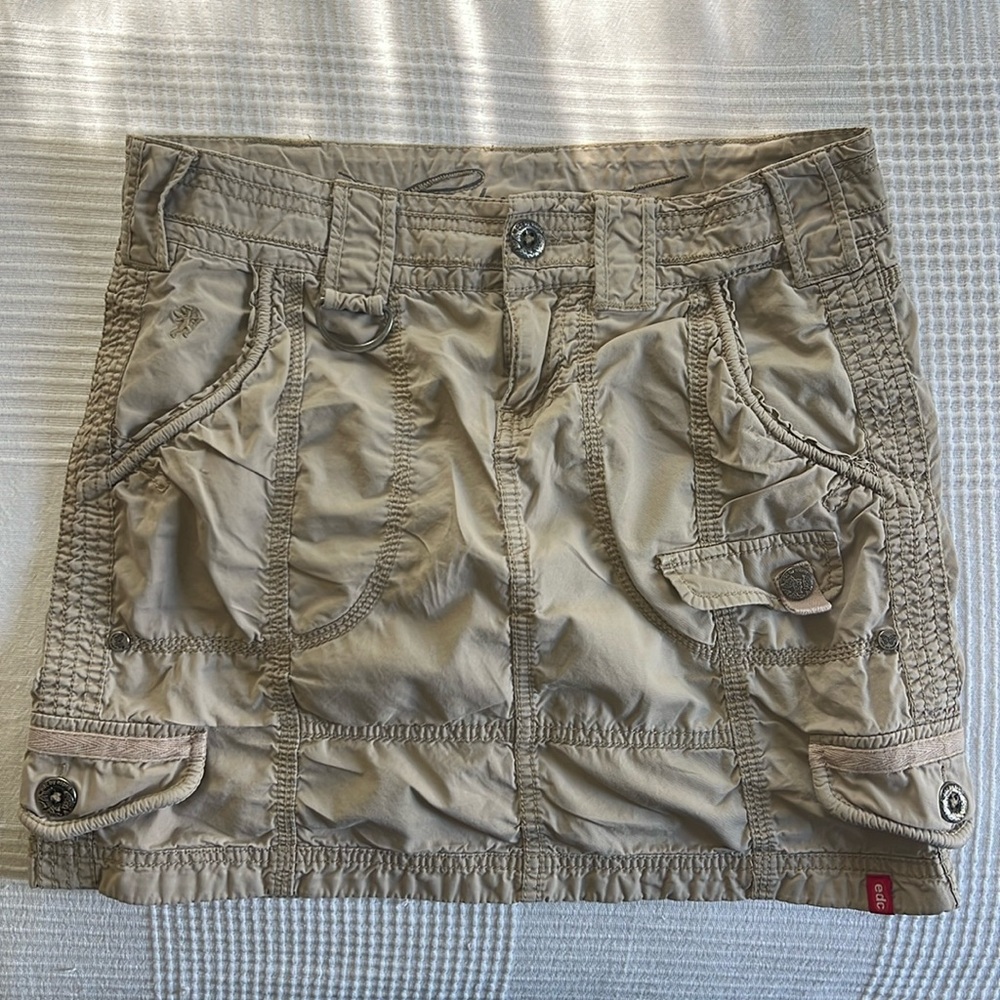 Vintage EDC by Esprit cargo skirt